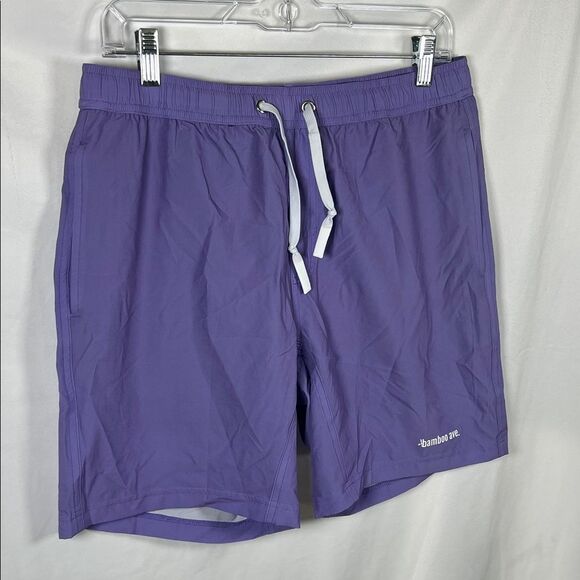 Bamboo Ave Purple Shorts Athletic Men’s size M - Picture 2 of 7